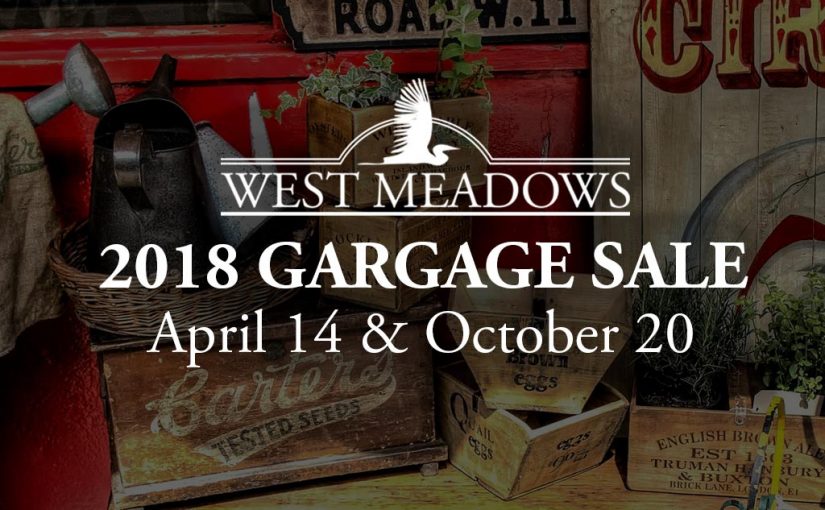 West Meadows 2018 Garage Sale