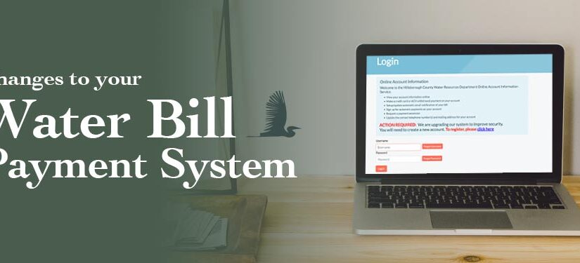Changes to Your Water Bill Payment System